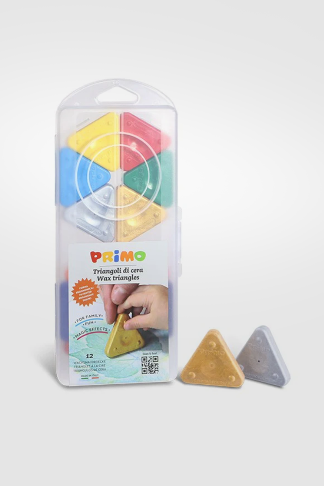 Primo Wax Triangles 12 Colours