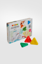 Primo Wax Triangles 8 Colours + Stencils