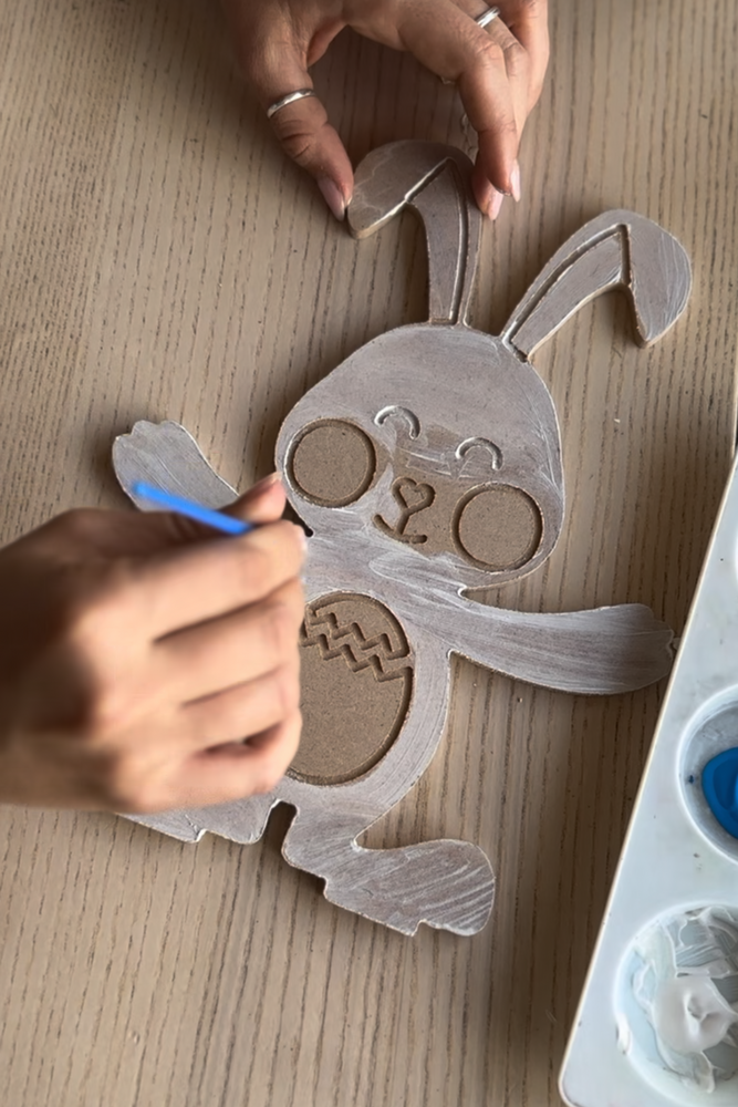 Easter Bunny Arts & Craft Box