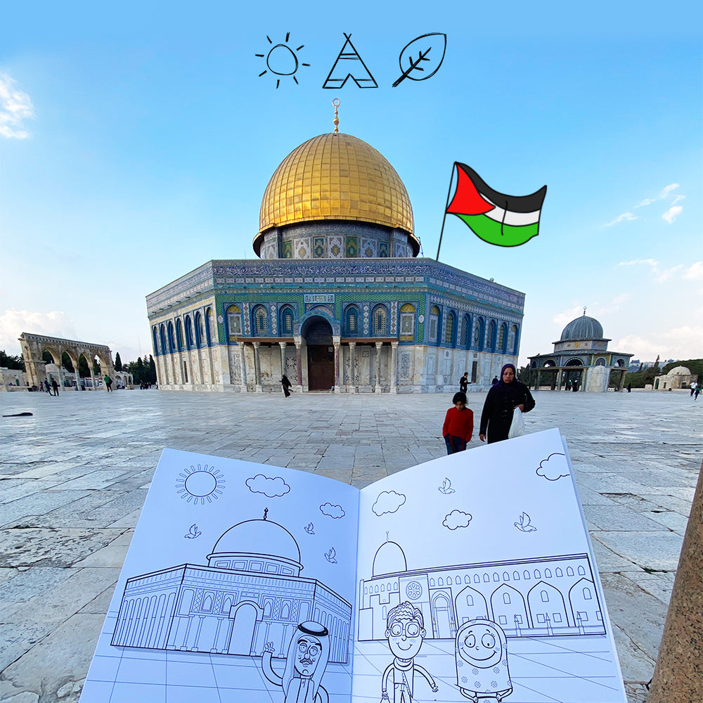 Palestine Kids Coloring Book