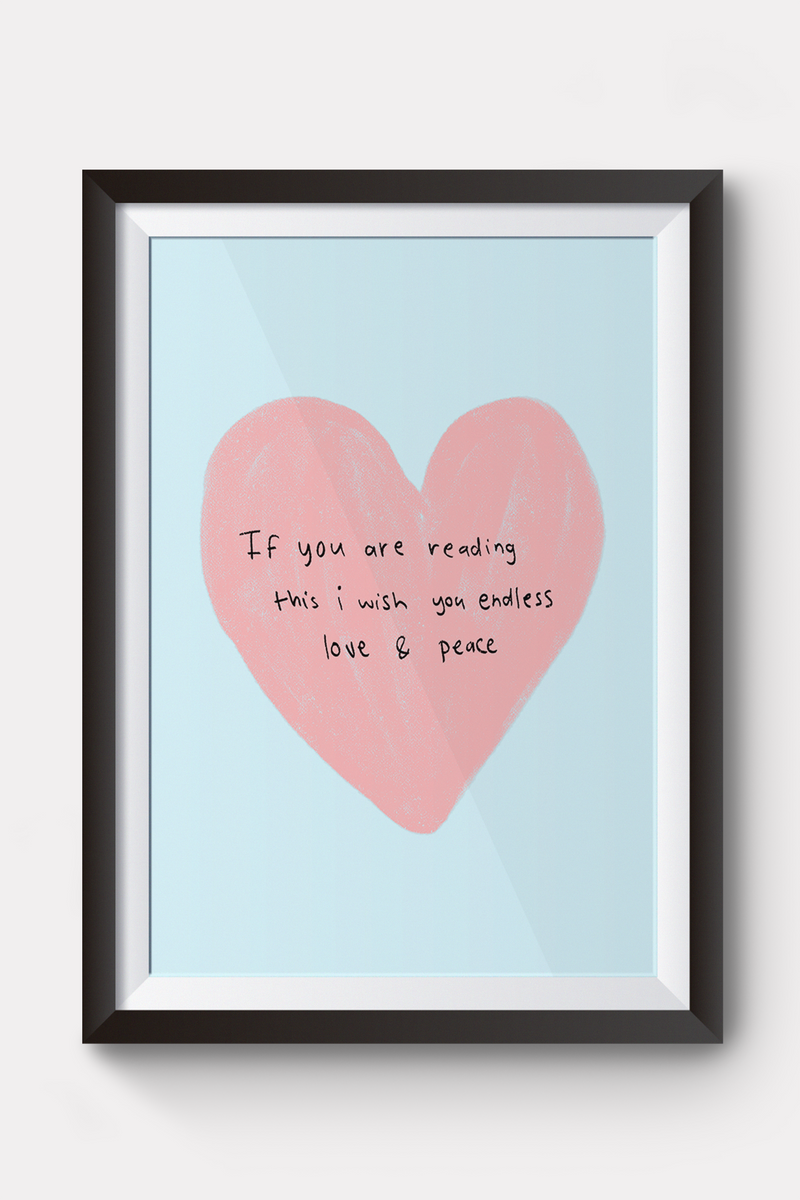 Peace & Love - Poster – The Orenda Tribe