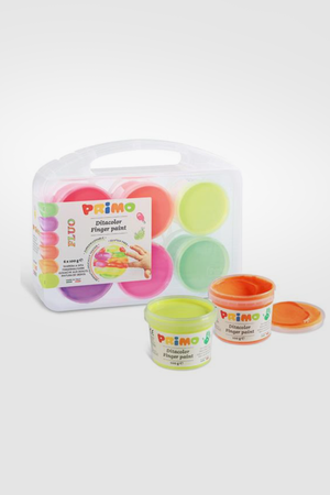 Primo Finger Paint Fluo Special 6 Colours