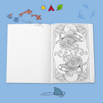 Seaside Tranquility Coloring Book