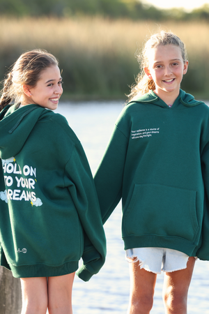 Resilience - Adult's Unisex Green Hoodie