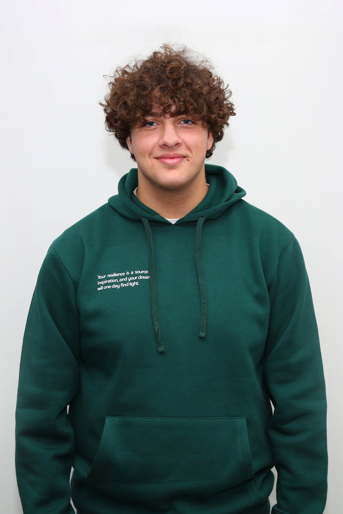 Inspiring Green Hoodie