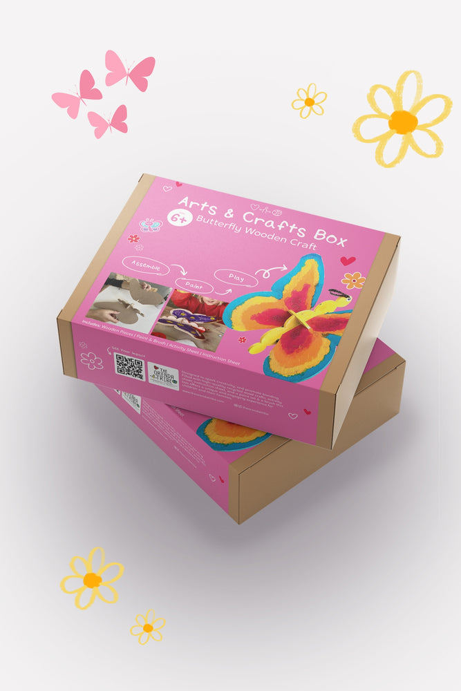 Butterfly Arts & Craft Box