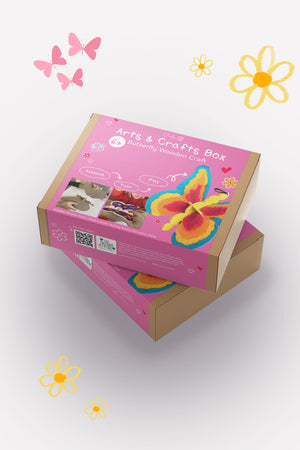 Butterfly Arts & Craft Box