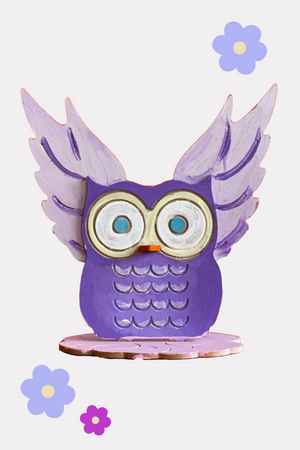 Owl Arts & Crafts Box