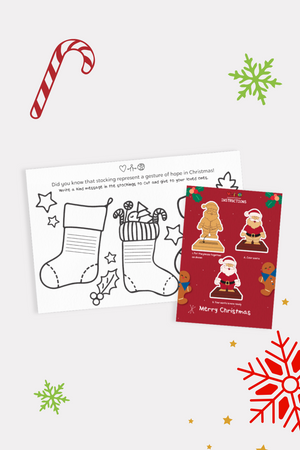 Christmas Santa Arts & Crafts Box