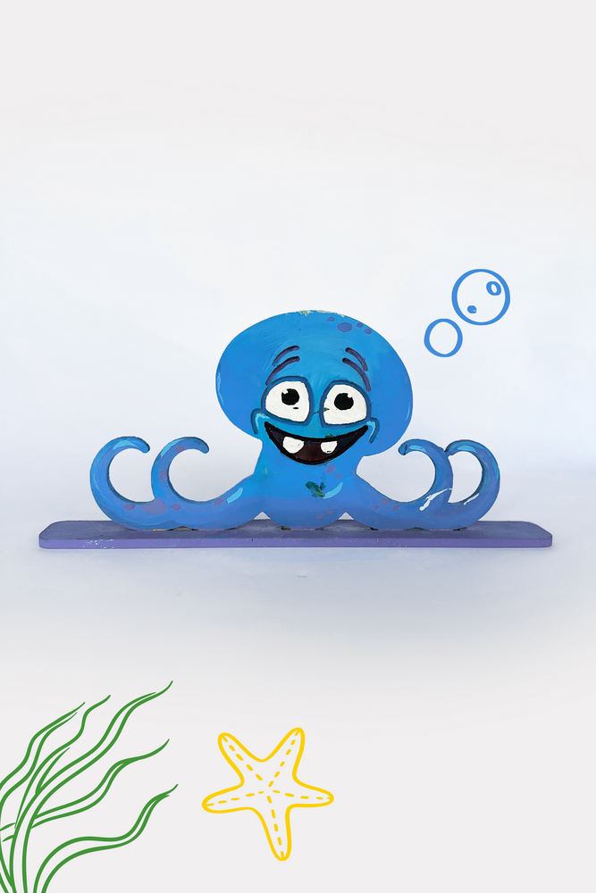 Octopus Arts & Craft Box