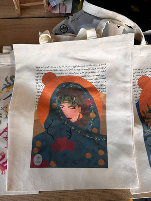 Sama Tote Bags Printed