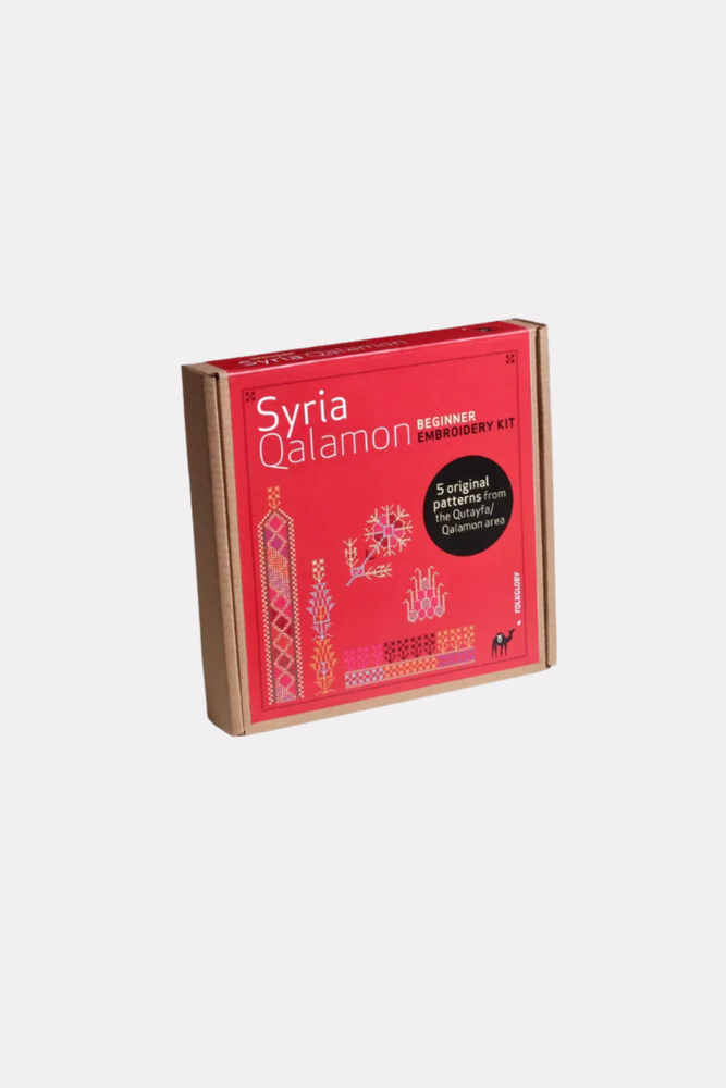 Folkglory - Syria, Qalamon Beginner Embroidery Kit – The Orenda Tribe