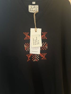 Desert rose black T-shirts