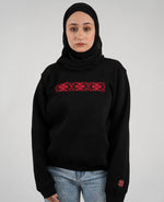 Black Boqaa Adults Tareeq Al- Nojom sweatshirt (The Starry Road)