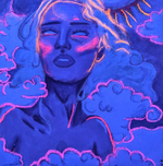 Artistic Poster - H.E.R From Up Above