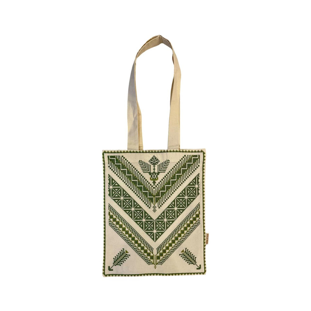 Sarwa Tote Bag "Ramallah Gate Green"