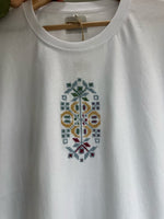 Ramz white tshirt short sleeve palm trees bir elsabe