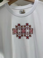 Ramz white tshirt short sleeve Carnation Ramallah S