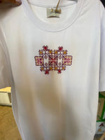 Ramz white t.shirt carnation