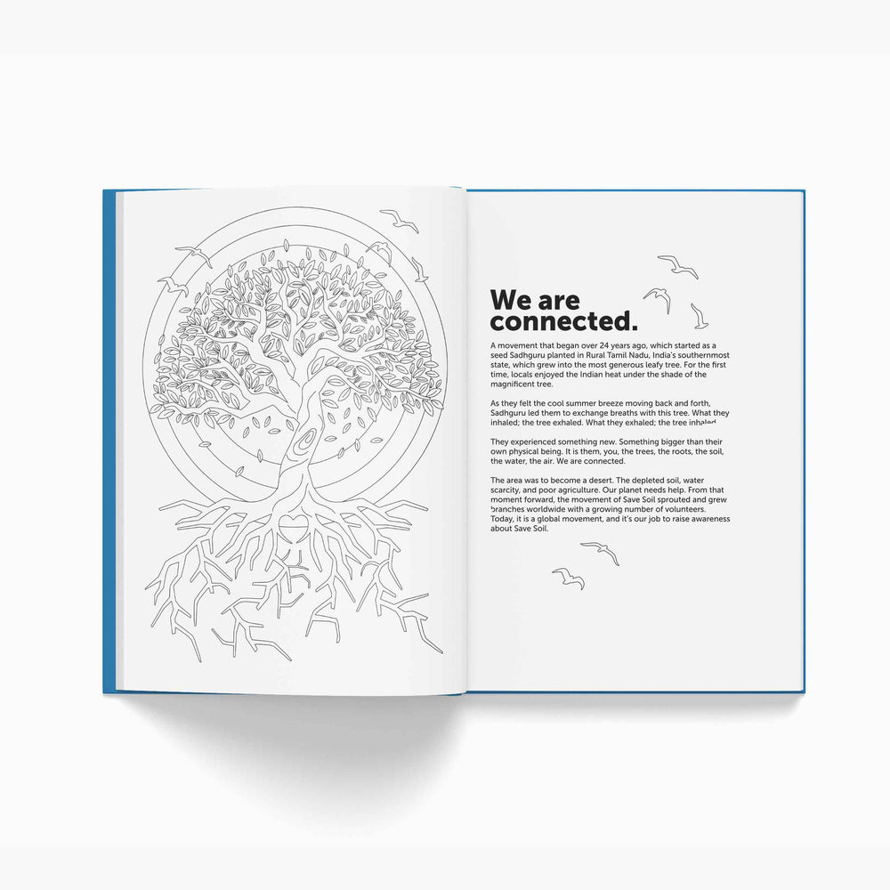 Save Soil Coloring Book