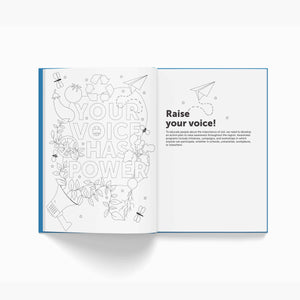 Save Soil Coloring Book