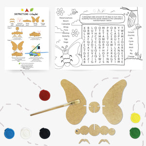 butterfly kids do-it-yourself DIY arts and crafts
