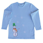 Kids Mr. Snow Long Sleeve T-Shirt