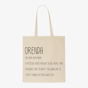 
                
                    Load image into Gallery viewer, Orenda Meaning Tote Bag
                
            
